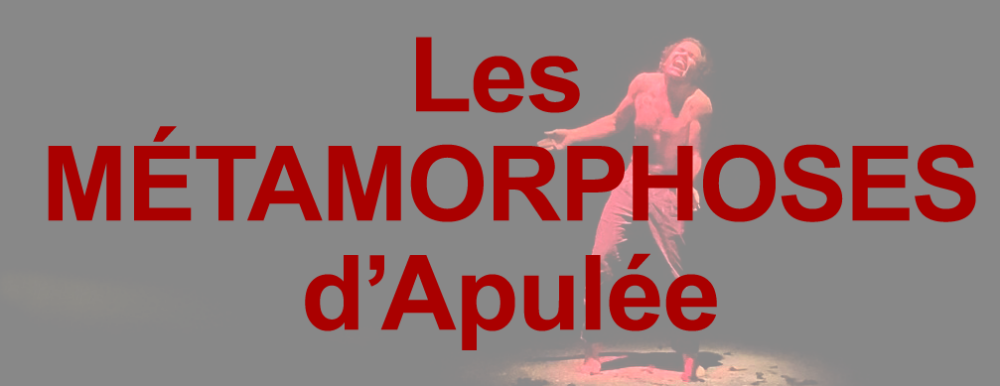 LES METAMORPHOSES d'Apulée